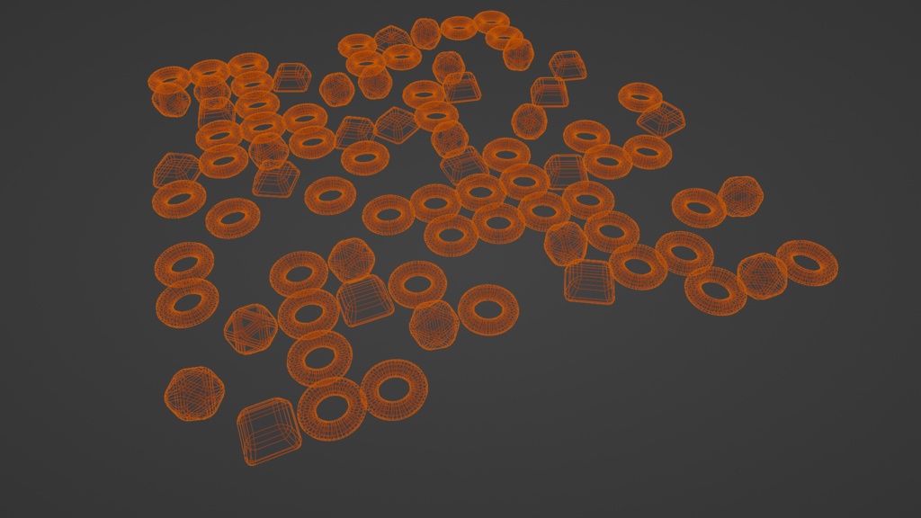 【3D小道具】グミ盛り