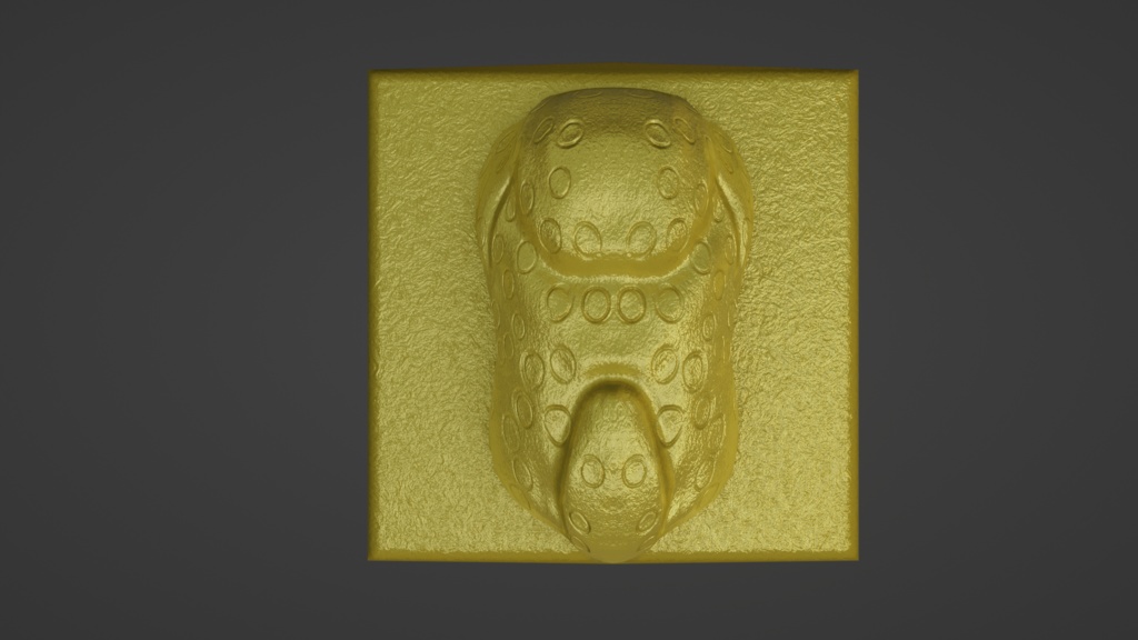 【3D小道具】国宝 金印 漢委奴国王