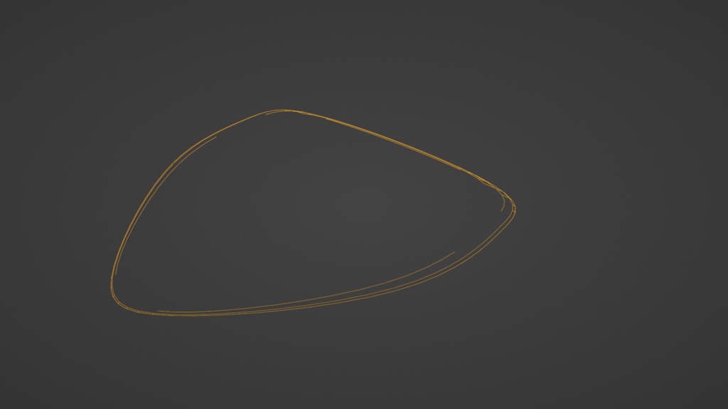 フォロワー感謝祭無料【3D小道具】ギターピック