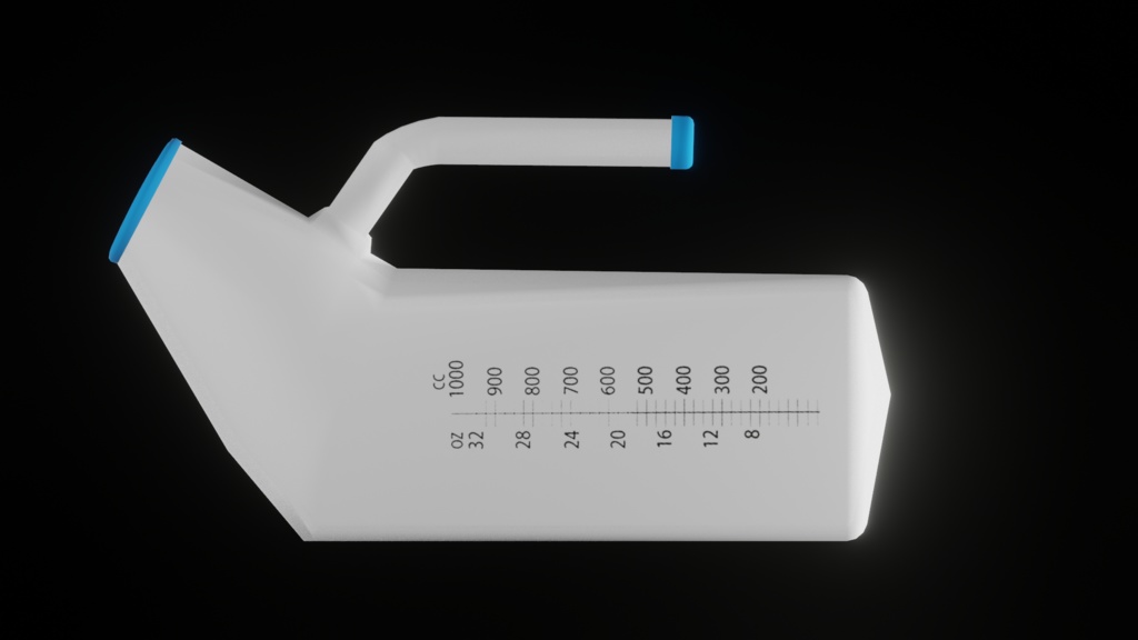 【3D小道具】尿瓶