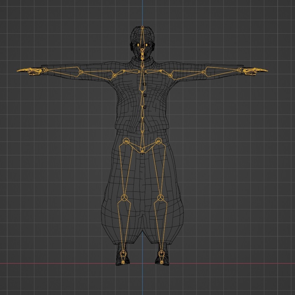 【3Dキャラクター】昭和の不良