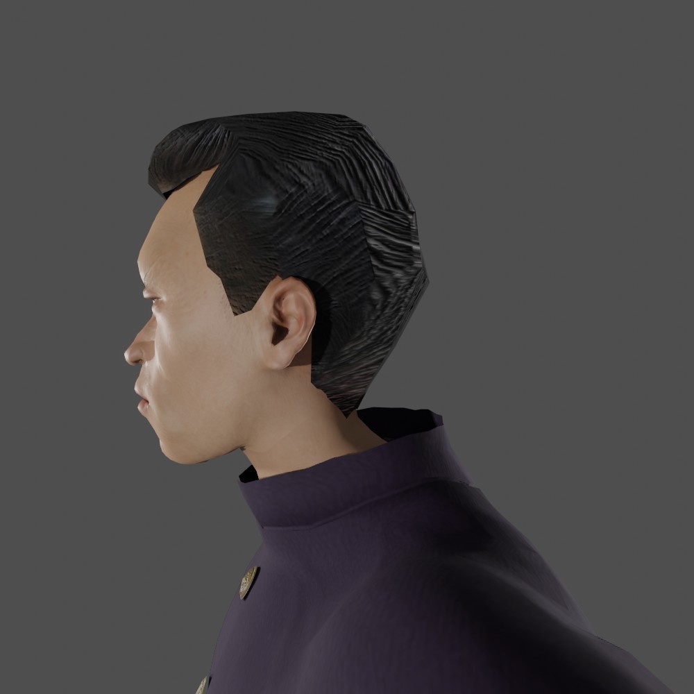 【3Dキャラクター】昭和の不良