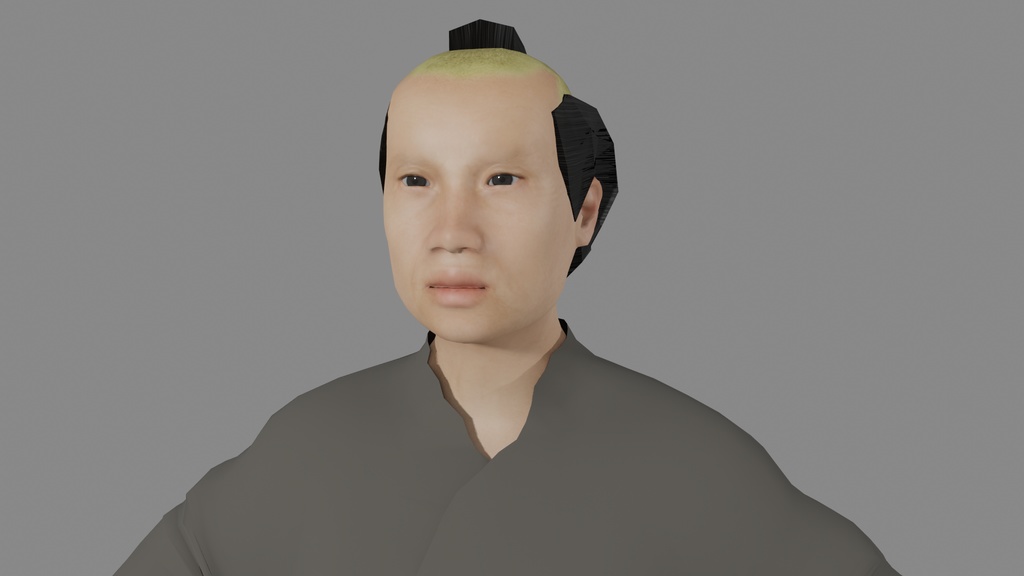 【3Dキャラクター】江戸庶民