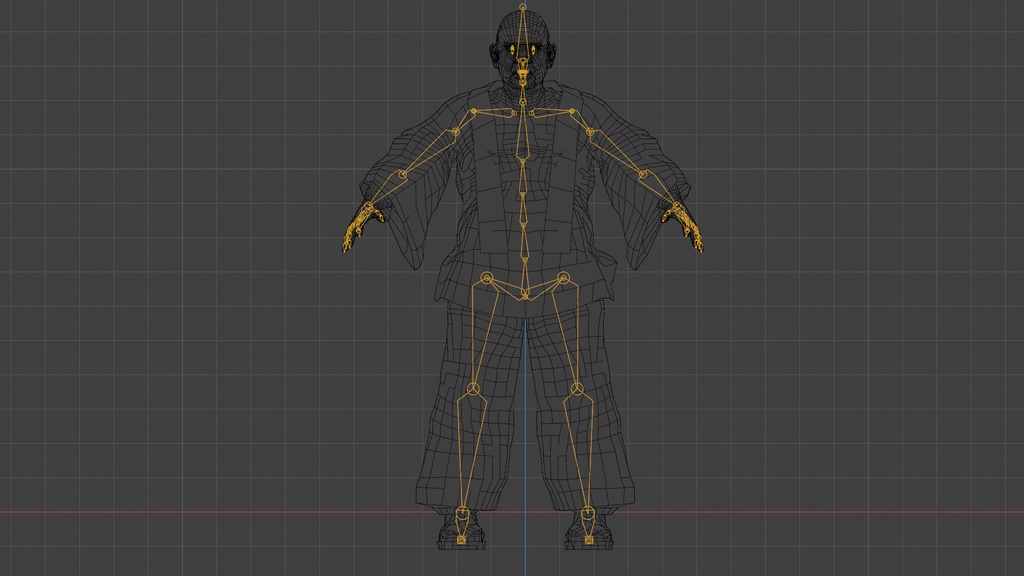 【3Dキャラクター】和尚