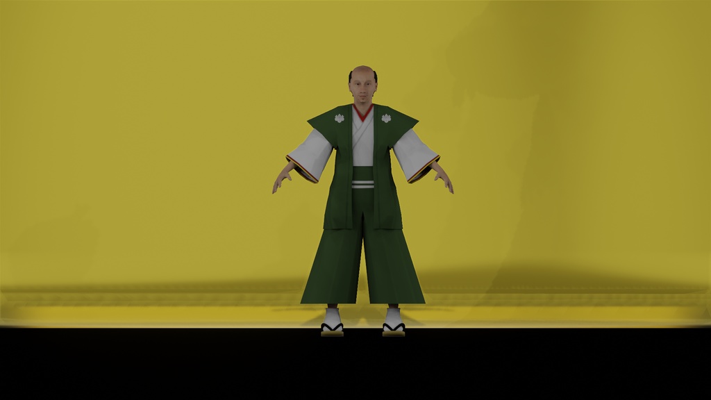 【3Dキャラクター】織田信長