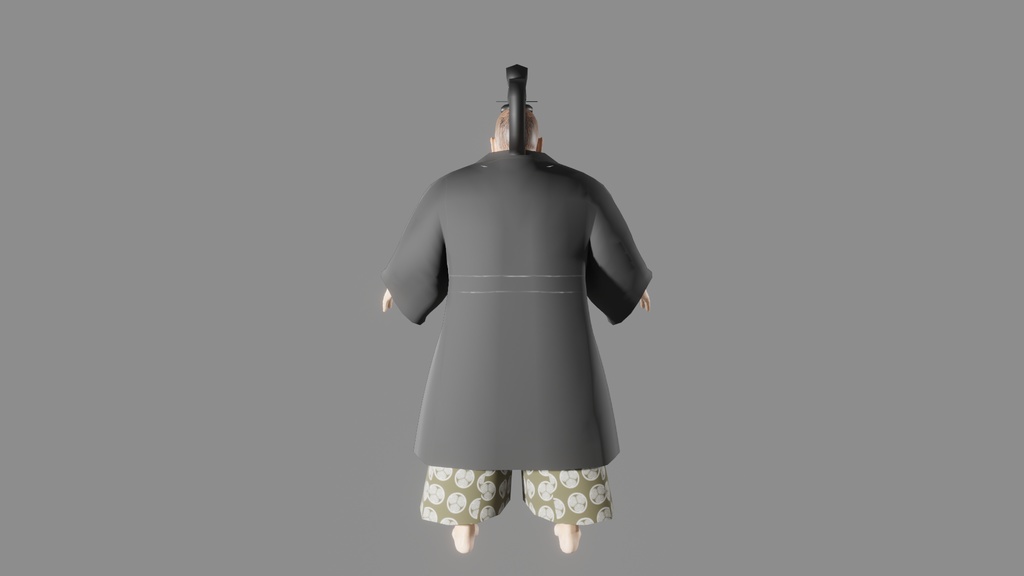 【3Dキャラクター】徳川家康