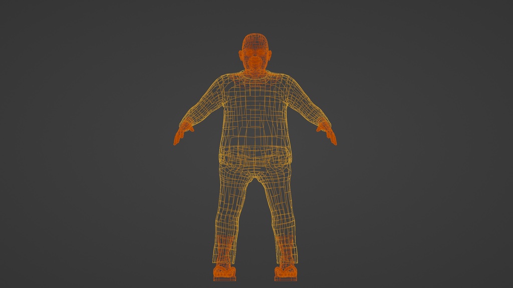 【3Dキャラクター】おいちゃん