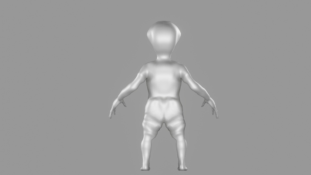 【3Dキャラクター】宇宙人