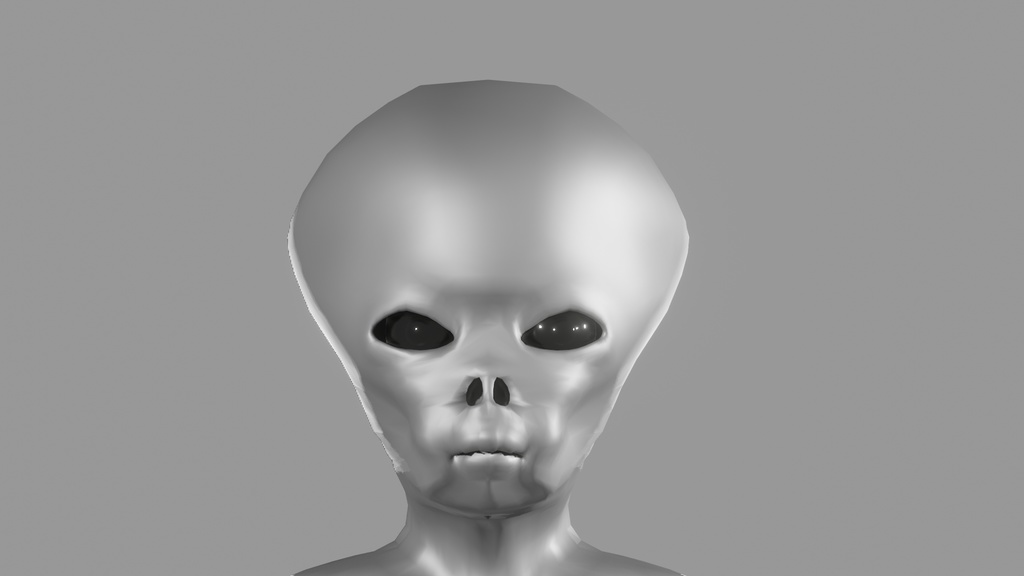 【3Dキャラクター】宇宙人