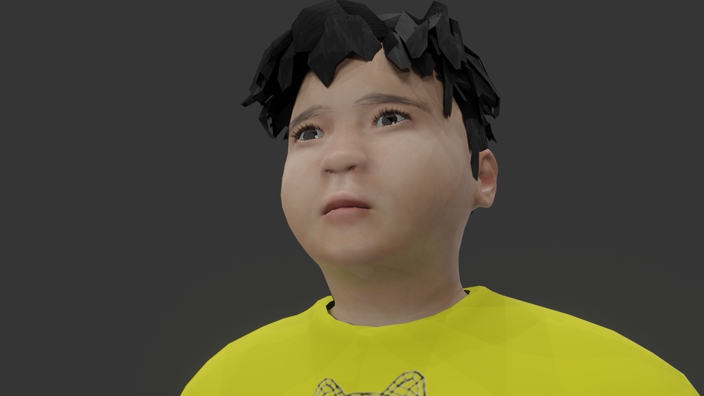 【3Dキャラクター】少年