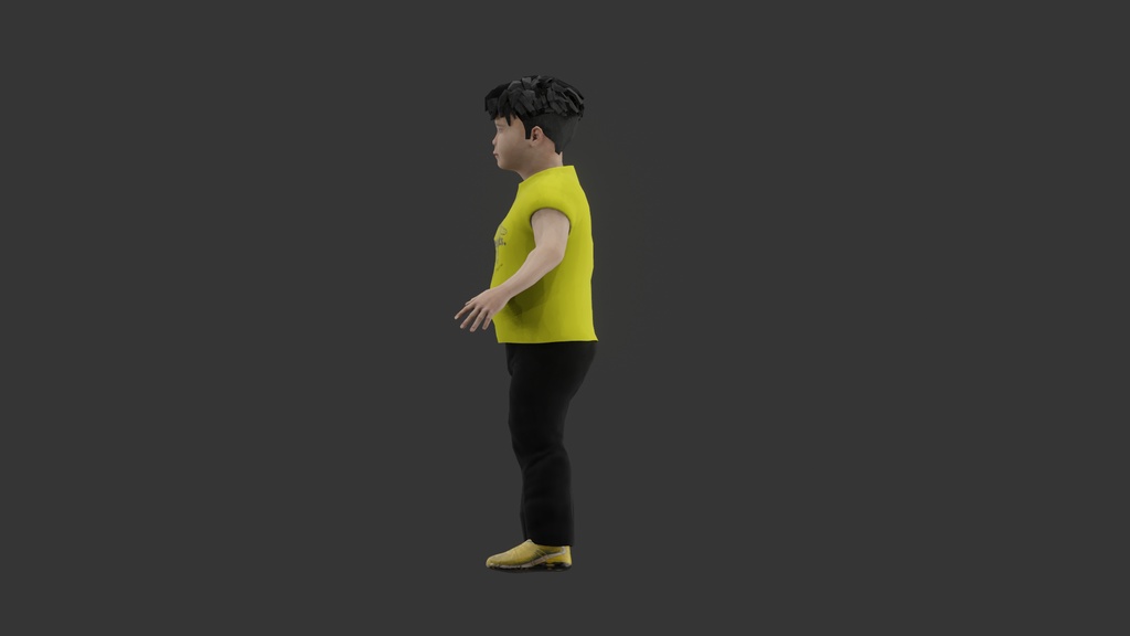 【3Dキャラクター】少年