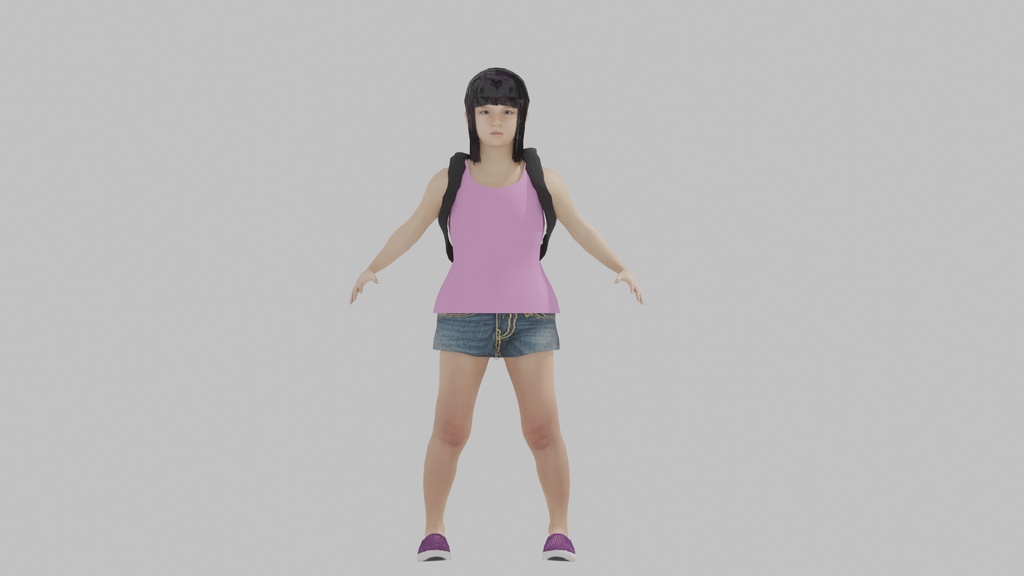 【3Dキャラクター】絆ちゃん