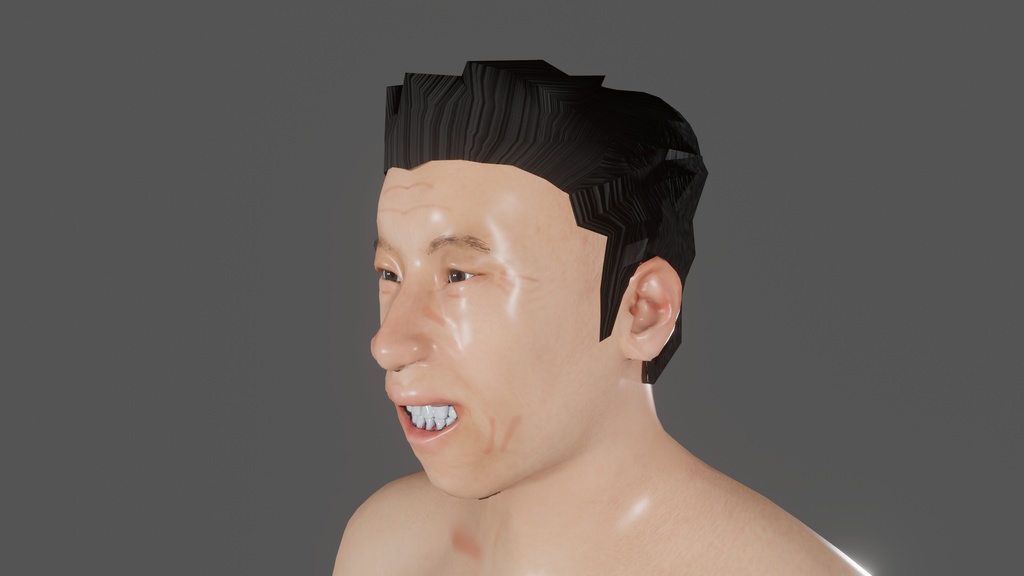 【3Dモデル】マッスルティーチャーKEN