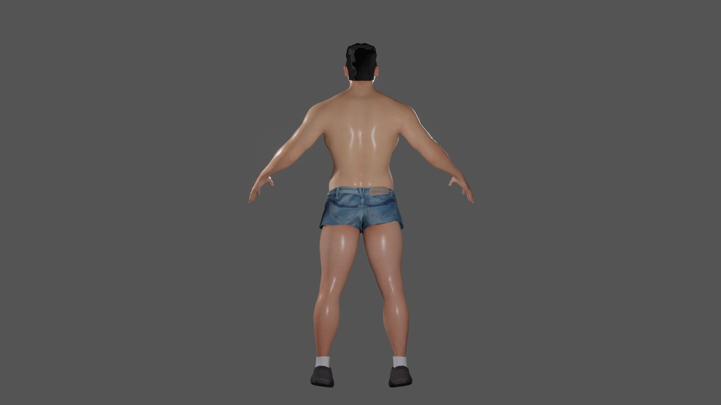 【3Dモデル】マッスルティーチャーKEN