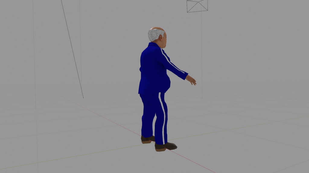【3Dキャラクター】ジャー爺