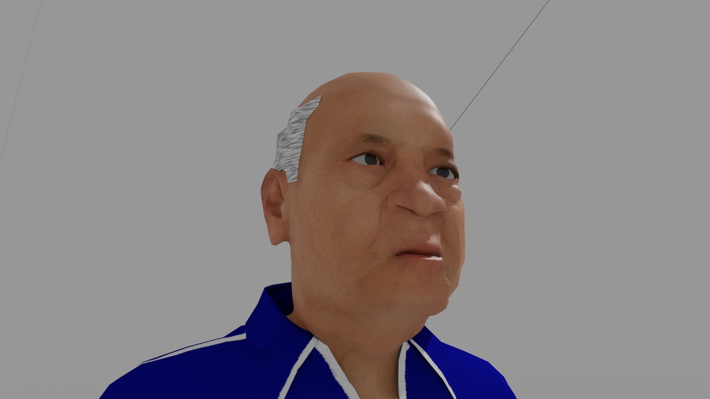 【3Dキャラクター】ジャー爺