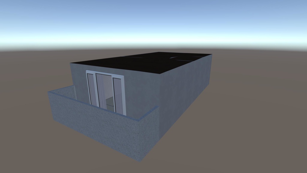 【3Dステージ】日本のアパート部屋 UnityPackage