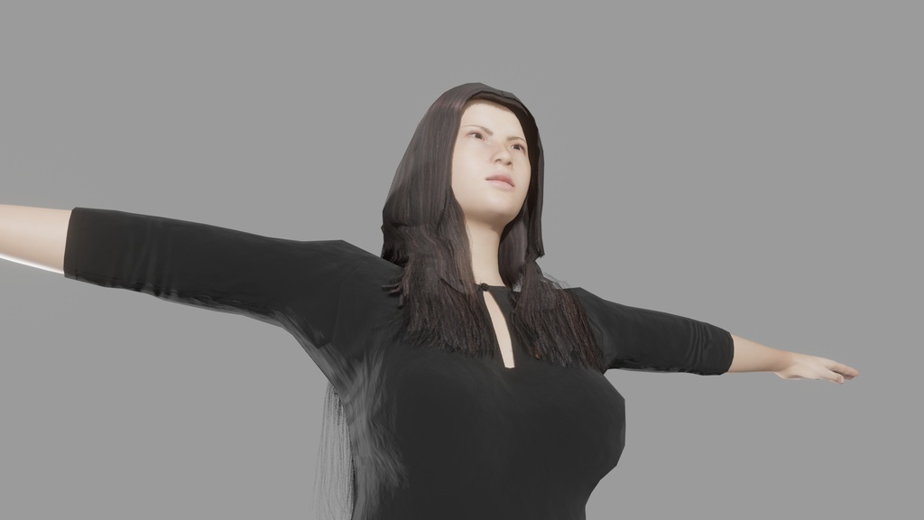 【3Dキャラクター】よし子先輩