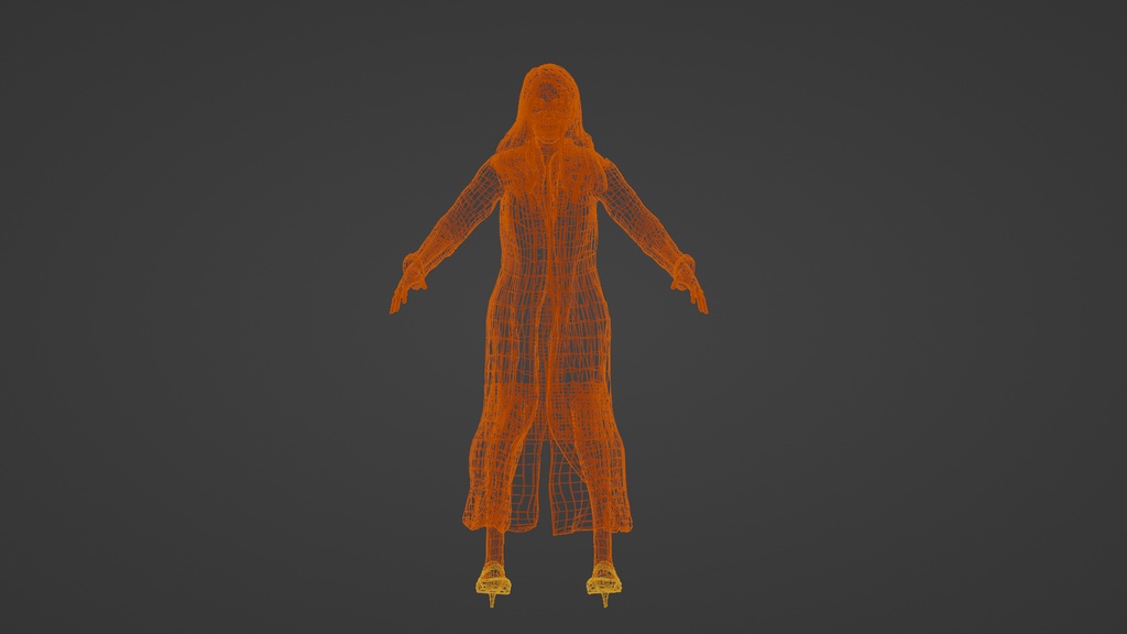 【都市伝説】口裂け女(マスク外しシェイプ付)