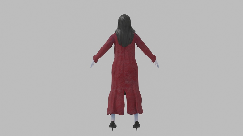 【都市伝説】口裂け女(マスク外しシェイプ付)