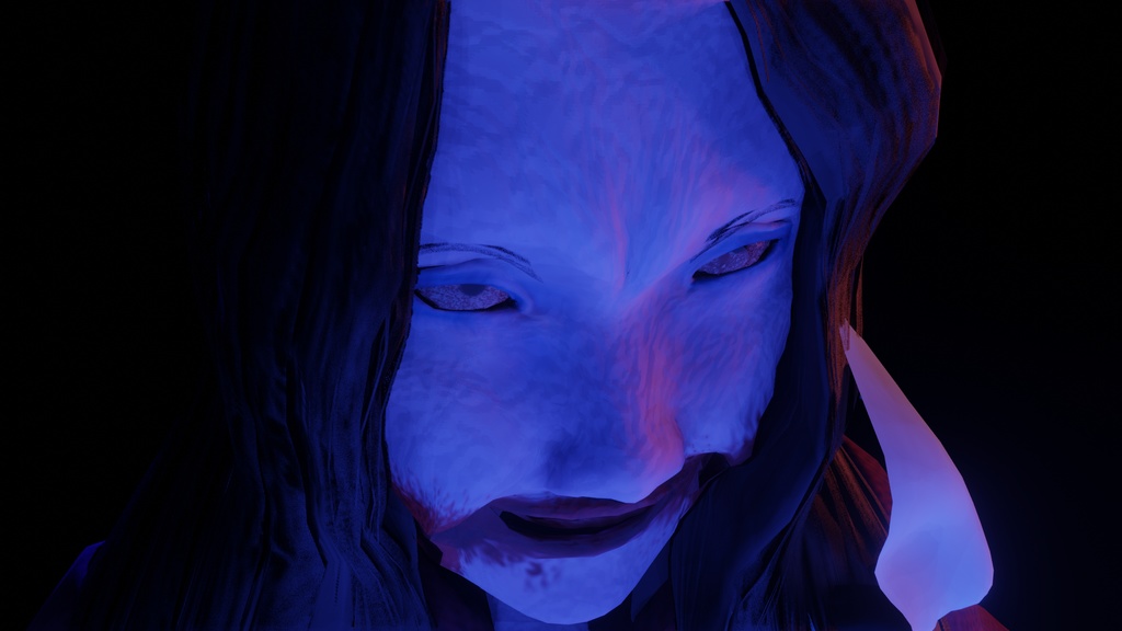 【都市伝説】口裂け女(マスク外しシェイプ付)