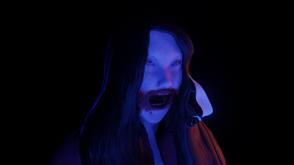 【都市伝説】口裂け女(マスク外しシェイプ付)