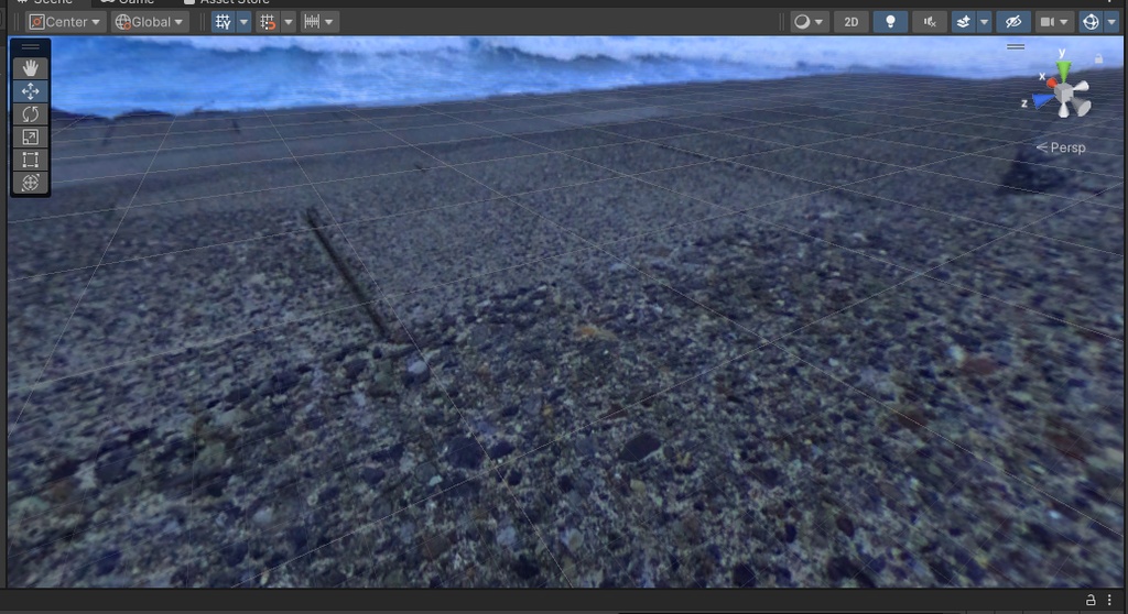 【3D環境・ワールド】島の海岸 360度 Unityパッケージ skybox