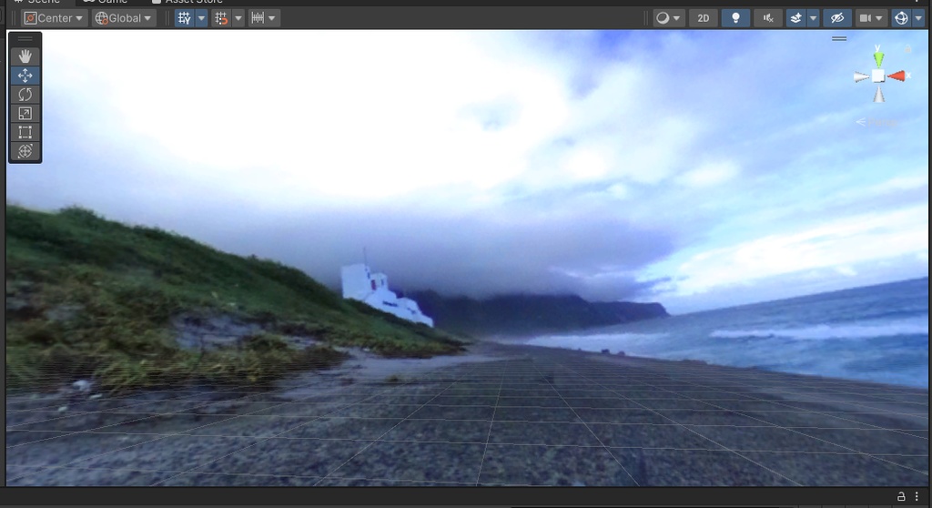 【3D環境・ワールド】島の海岸 360度 Unityパッケージ skybox