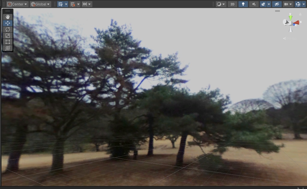 【3Dワールド・環境】誰もいない公園の芝生と青空 Skybox Unityパッケージ