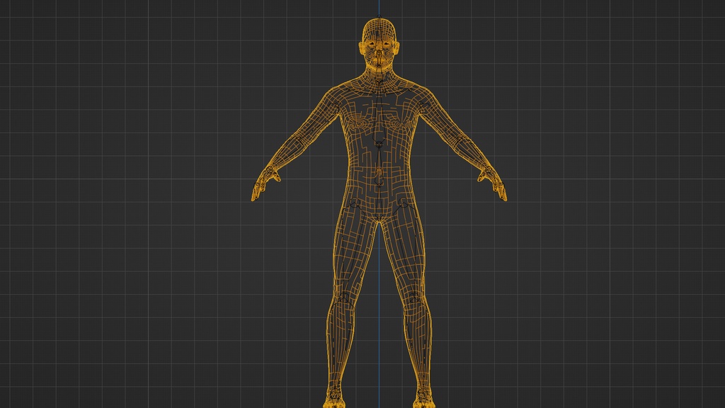 【3Dキャラクター】再現アニメの男