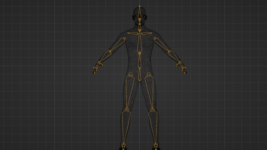 【3Dキャラクター】再現アニメの男