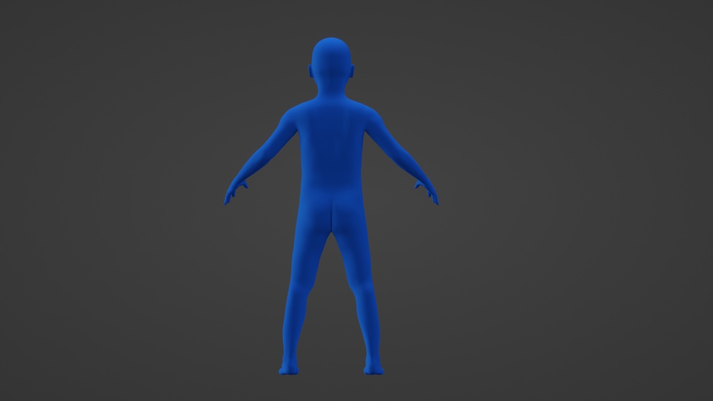 【3Dキャラクター】再現アニメの少年