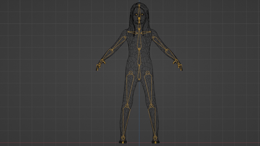 【3Dキャラクター】再現アニメの少女