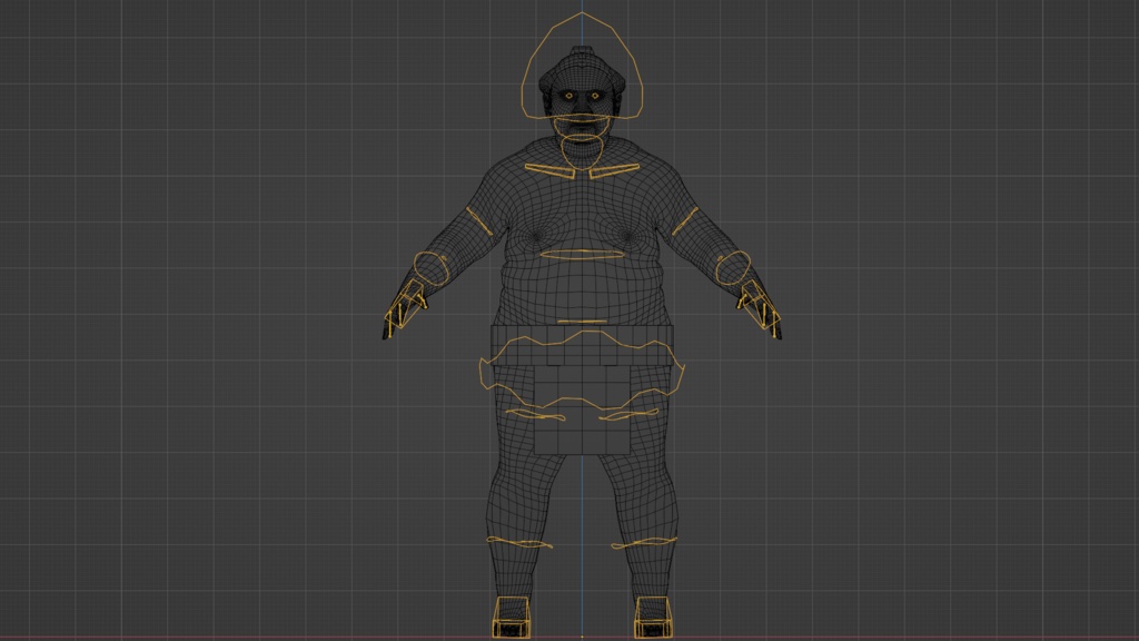 【3Dキャラクター】どすこい兄さん