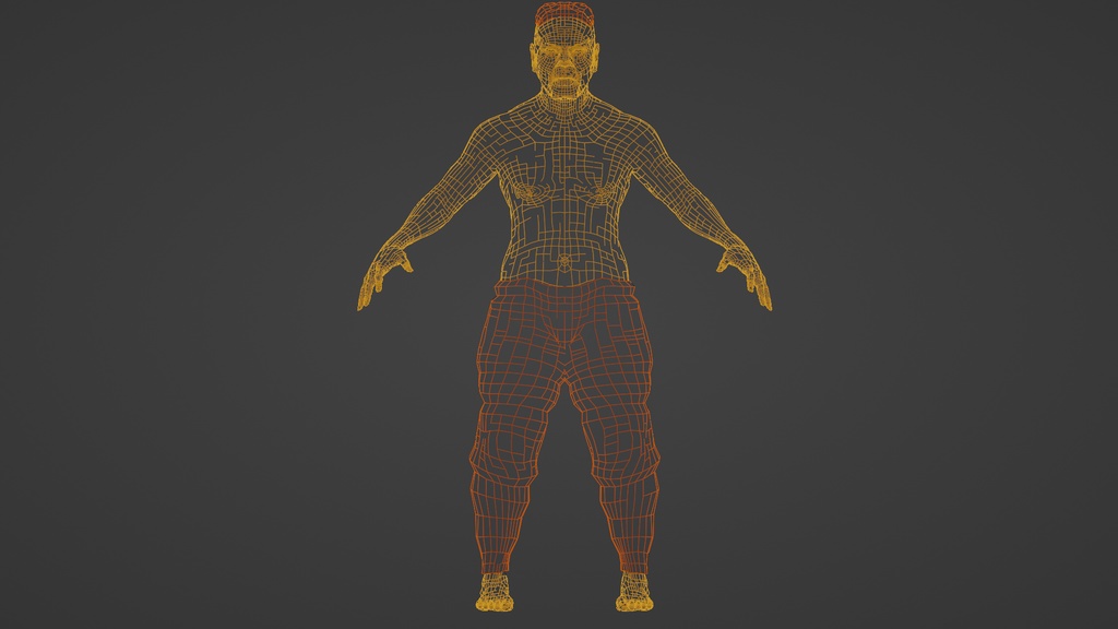 【3Dキャラクター】任侠ファイターひろし