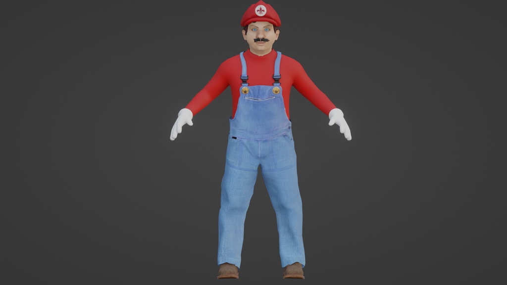 【3Dキャラクター】インバウンド外国人ジョセフ