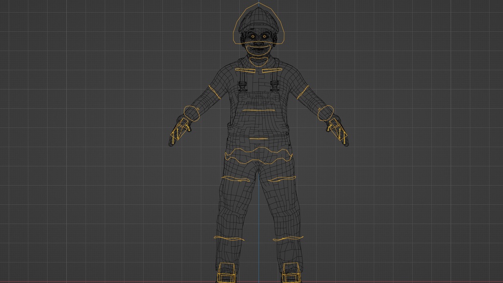 【3Dキャラクター】インバウンド外国人ジョセフ