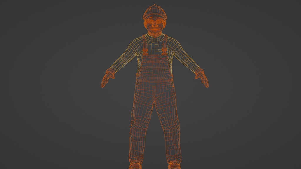 【3Dキャラクター】インバウンド外国人ジョセフ