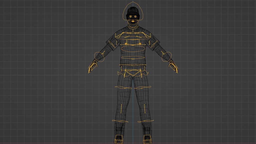 【3Dキャラクター】野球人間