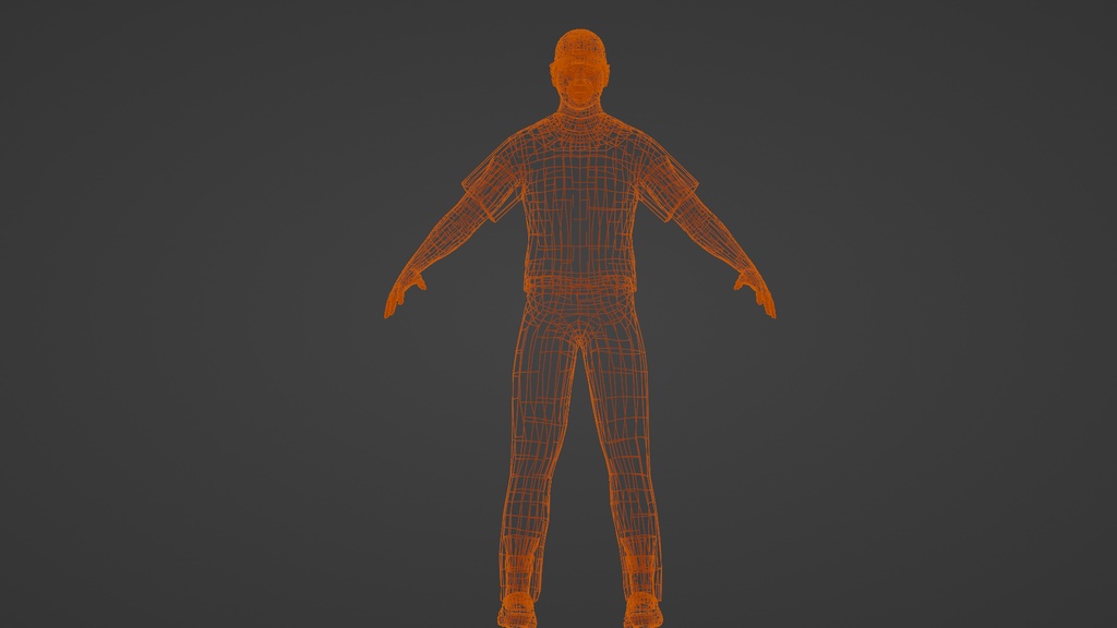 【3Dキャラクター】野球人間