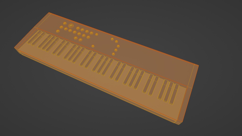 【3D小道具】シンセサイザー