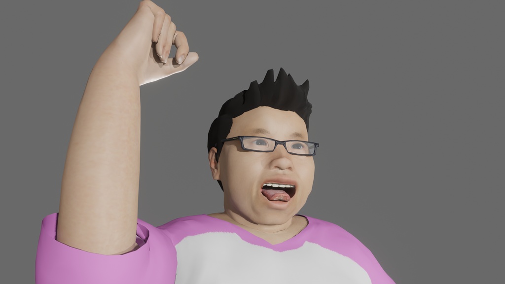 【3Dキャラクター】古参