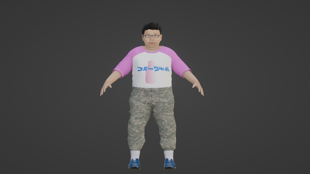 【3Dキャラクター】古参