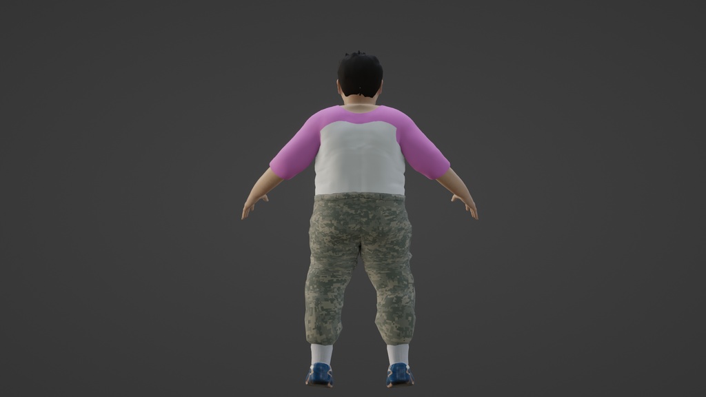 【3Dキャラクター】古参