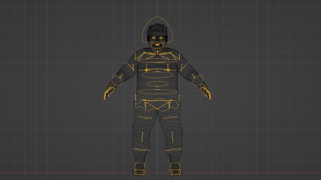 【3Dキャラクター】古参