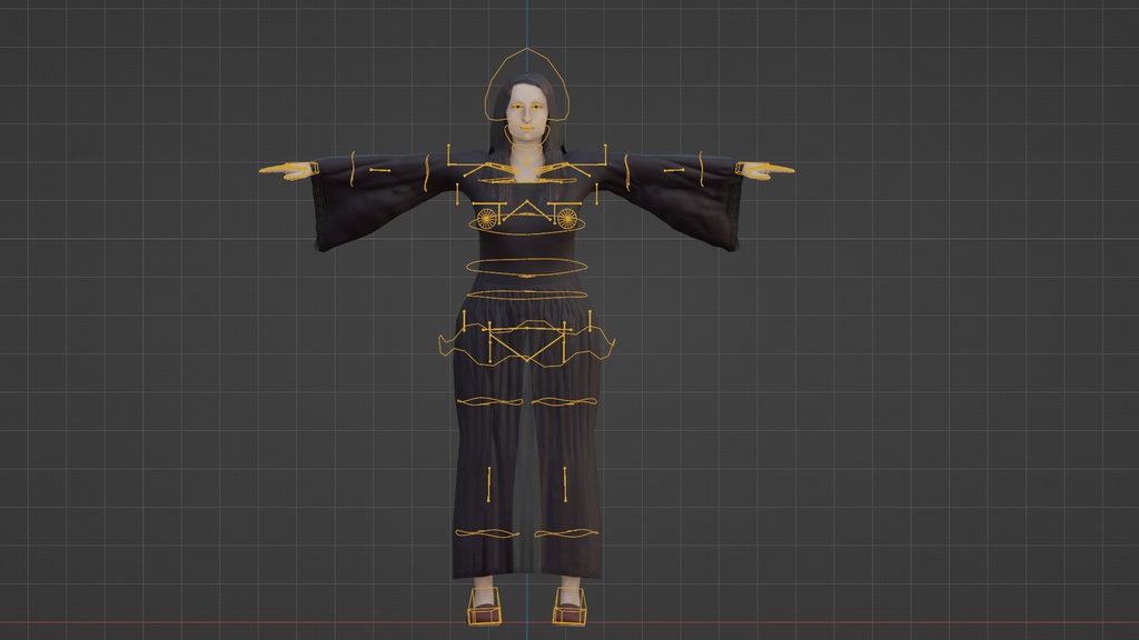 【3Dキャラクター】モナ・リザ