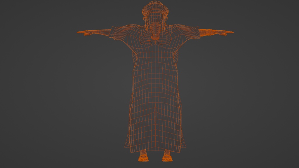 【3Dキャラクター】レオナルド・ダ・ビンチ