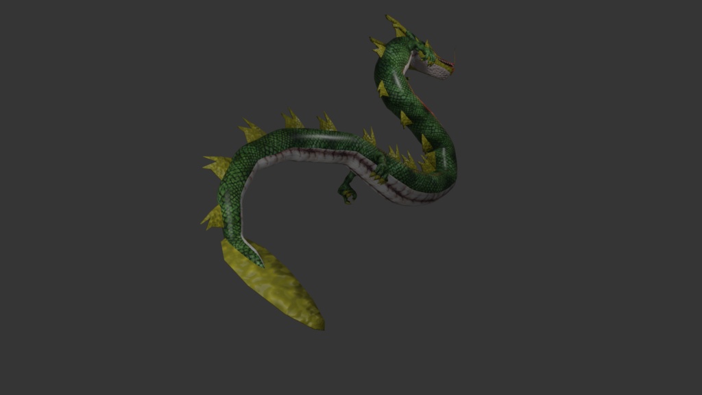 【3Dキャラクター】ドラゴン