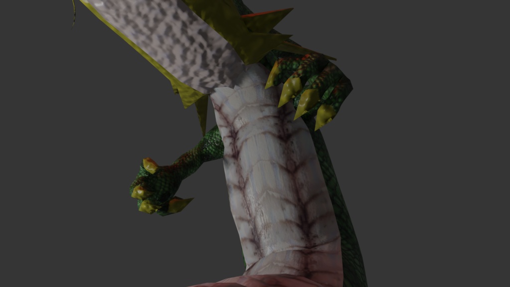 【3Dキャラクター】ドラゴン