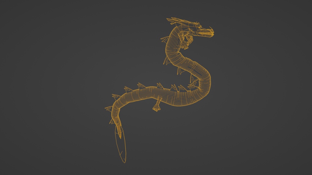 【3Dキャラクター】ドラゴン